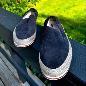 Men Prada Suede slip-on
